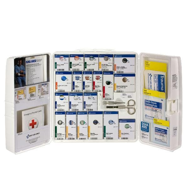 Large Plastic SmartCompliance Cabinet with Meds, ANSI 2021 Class A+, Custom Logo_3