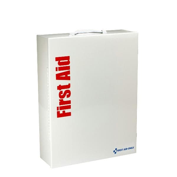 First Aid Only XL Metal SmartCompliance General Business First Aid Cabinet, ANSI 2021 Class B with Meds_1