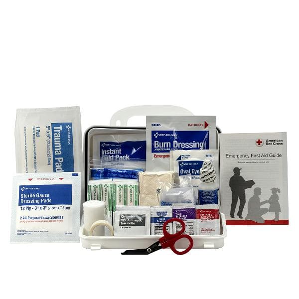 10 Person ANSI 2021 Class A, Plastic First Aid Kit_4