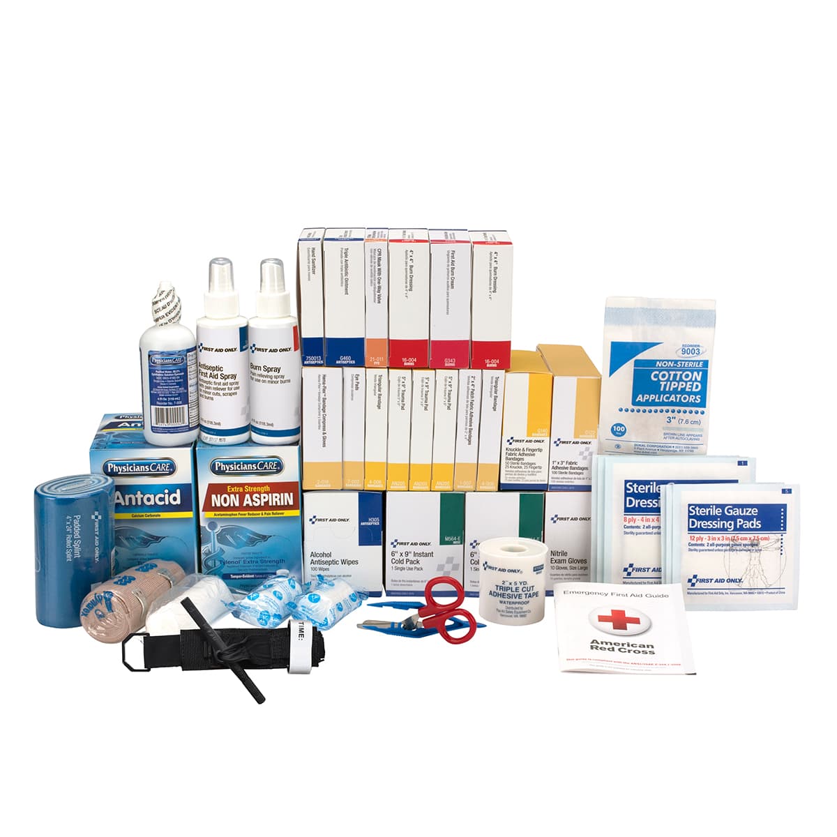 First Aid Only 100 Person ANSI 2021 Class B, 3 Shelf Refill Kit