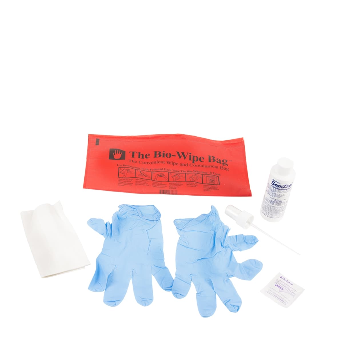 Bio Spill Kit, Wipe & Go