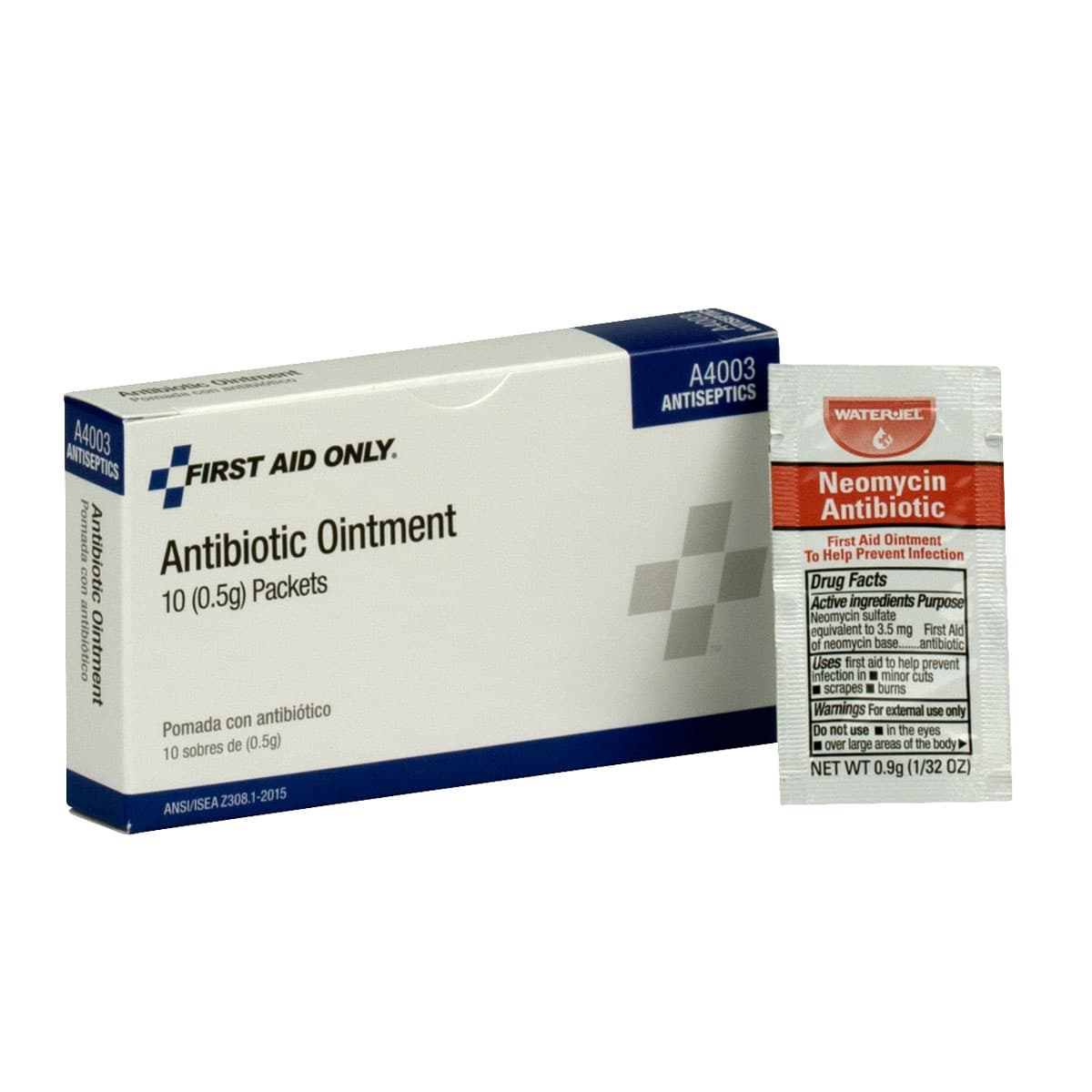 First Aid Only Antibiotic Ointment, 10/box 