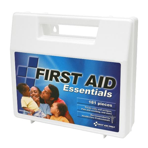 First Aid Kit, 181 Piece, Plastic Case