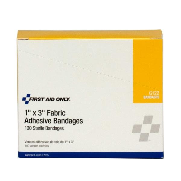 1"x3" Fabric Bandages, 100/box_3