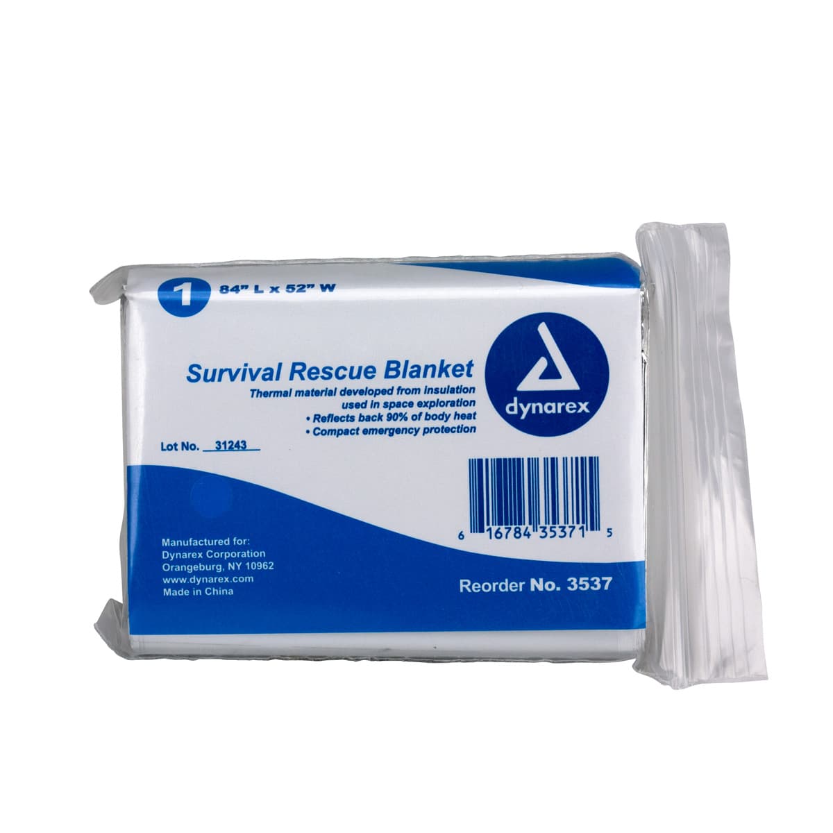 First Aid Only SC Refill 52"x84" Emergency Blanket, 1/bag