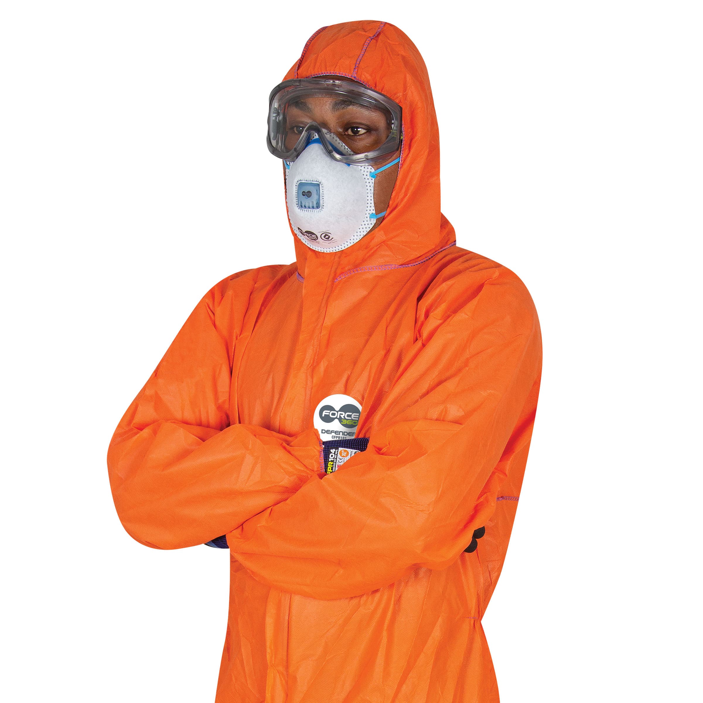 Force360 Defender Type 5,6 Coverall - Orange (Orange)