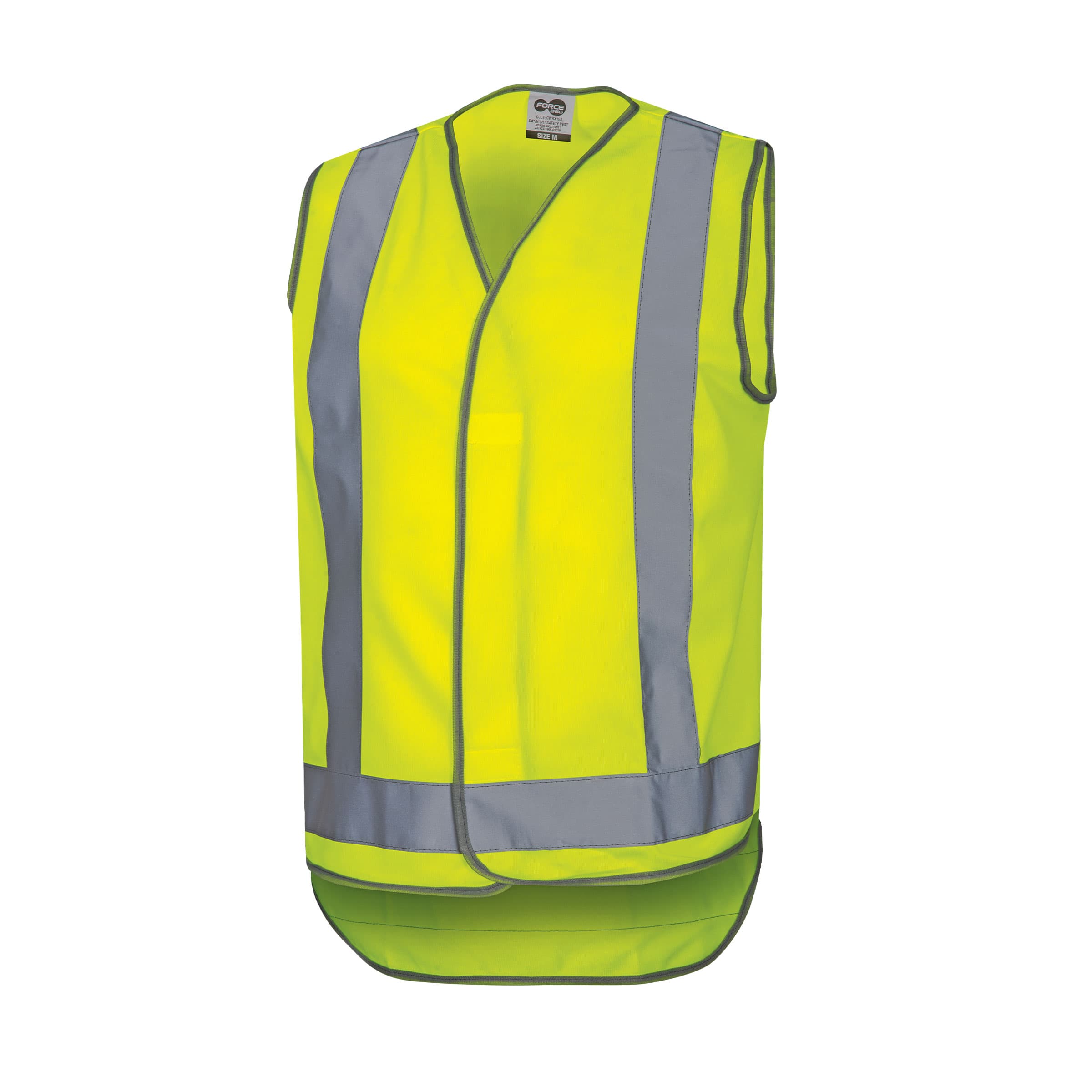 Force360 Yellow Day/ Night Safety Vest (Hi-Vis Yellow)_1