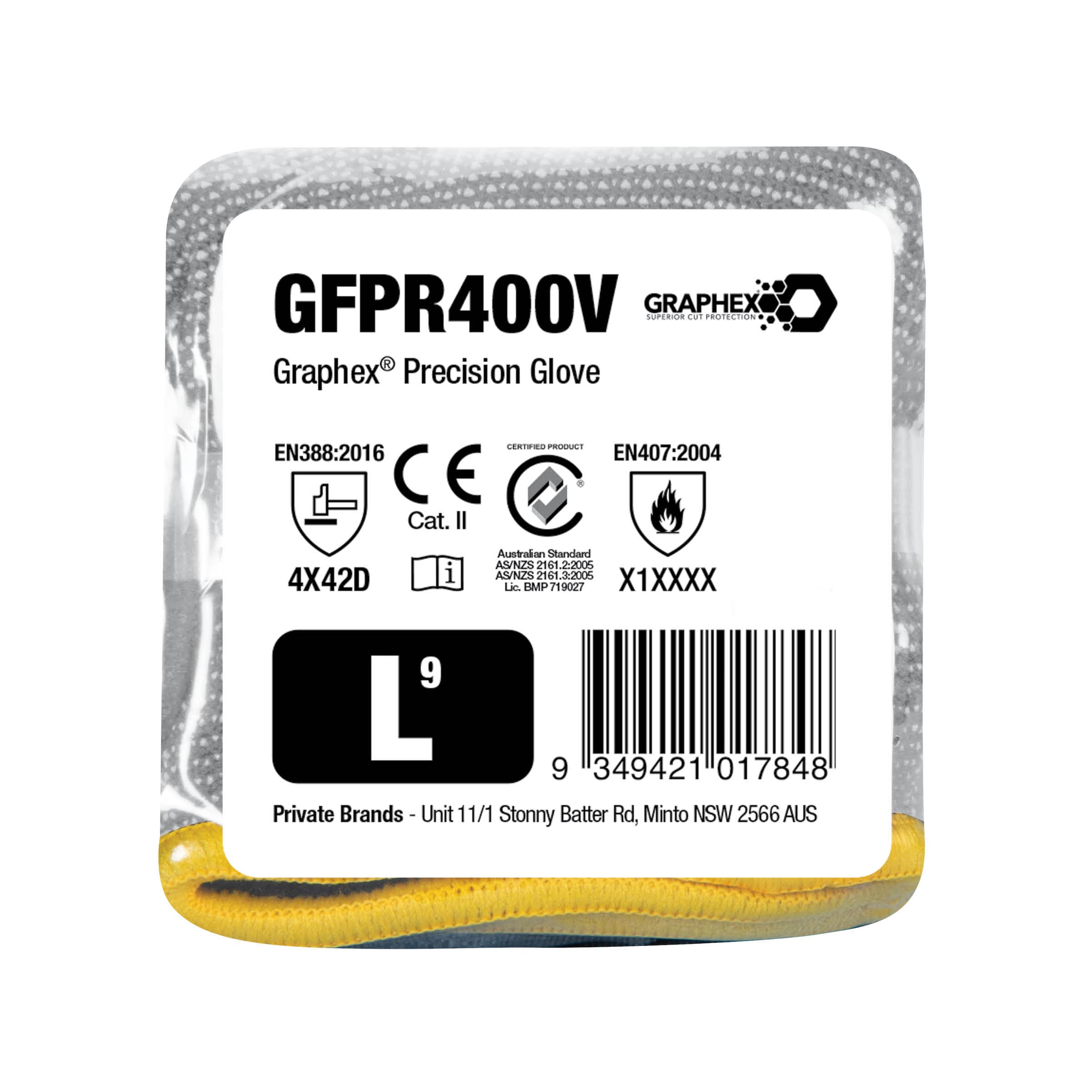 Graphex Precision Cut Glove Cut Level D (Vend Pack)_1