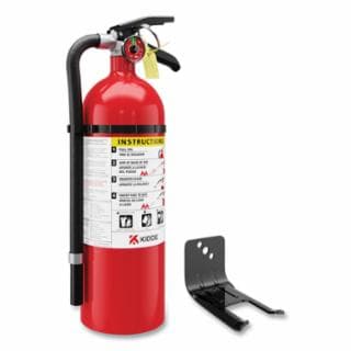 KIDDE Pro Multi-Purpose Fire Extinguisher, ABC Fire Type, 5 lb Capacity, Includes Wall Hanger, 4 EA/CA