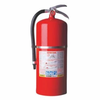 KIDDE Pro Plus Multi-Purpose Dry Chemical Fire Extinguisher - ABC Type, 20 lb (Average)