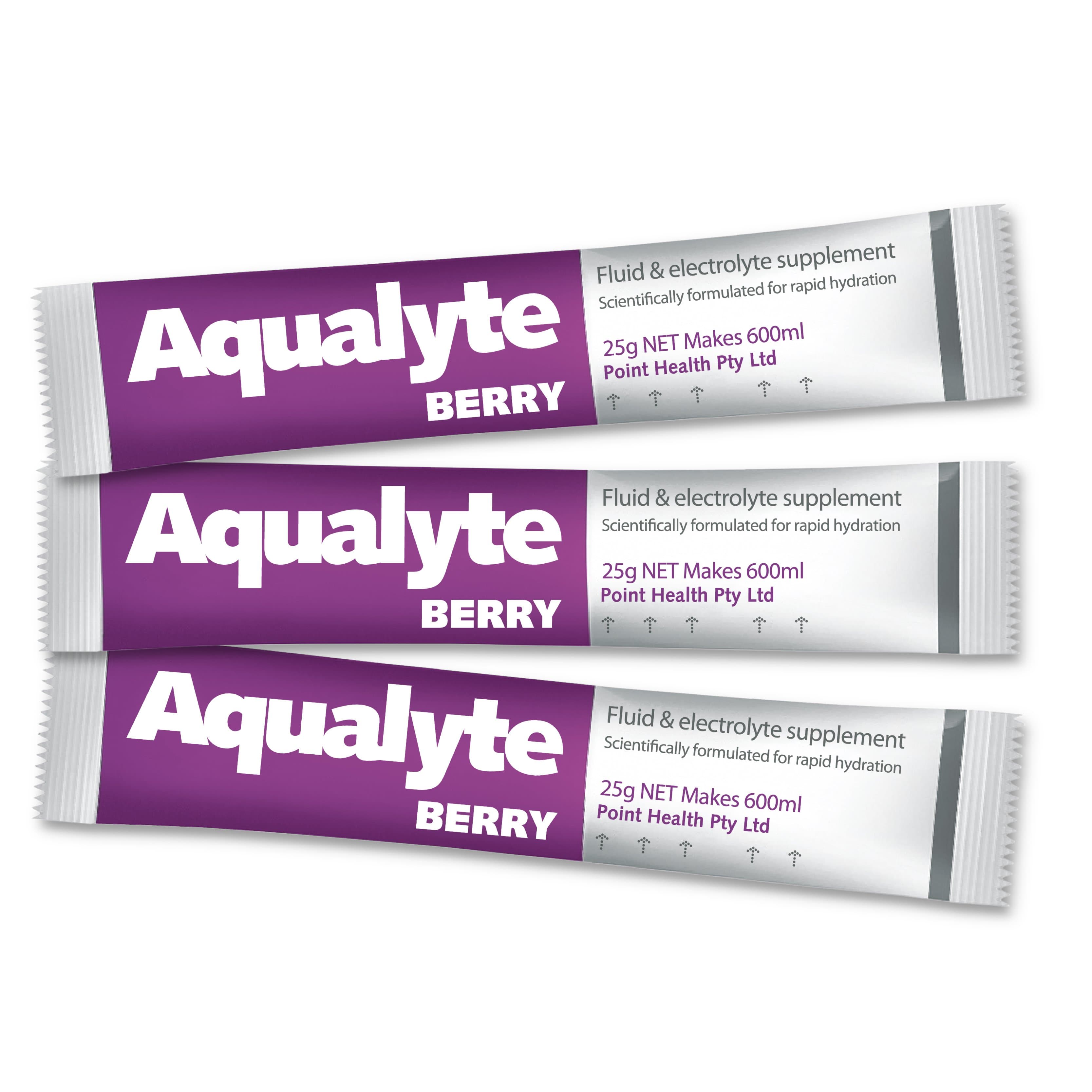 Maxisafe Aqualyte Electrolyte Powder Berry Flavoured Sachets 25G_1