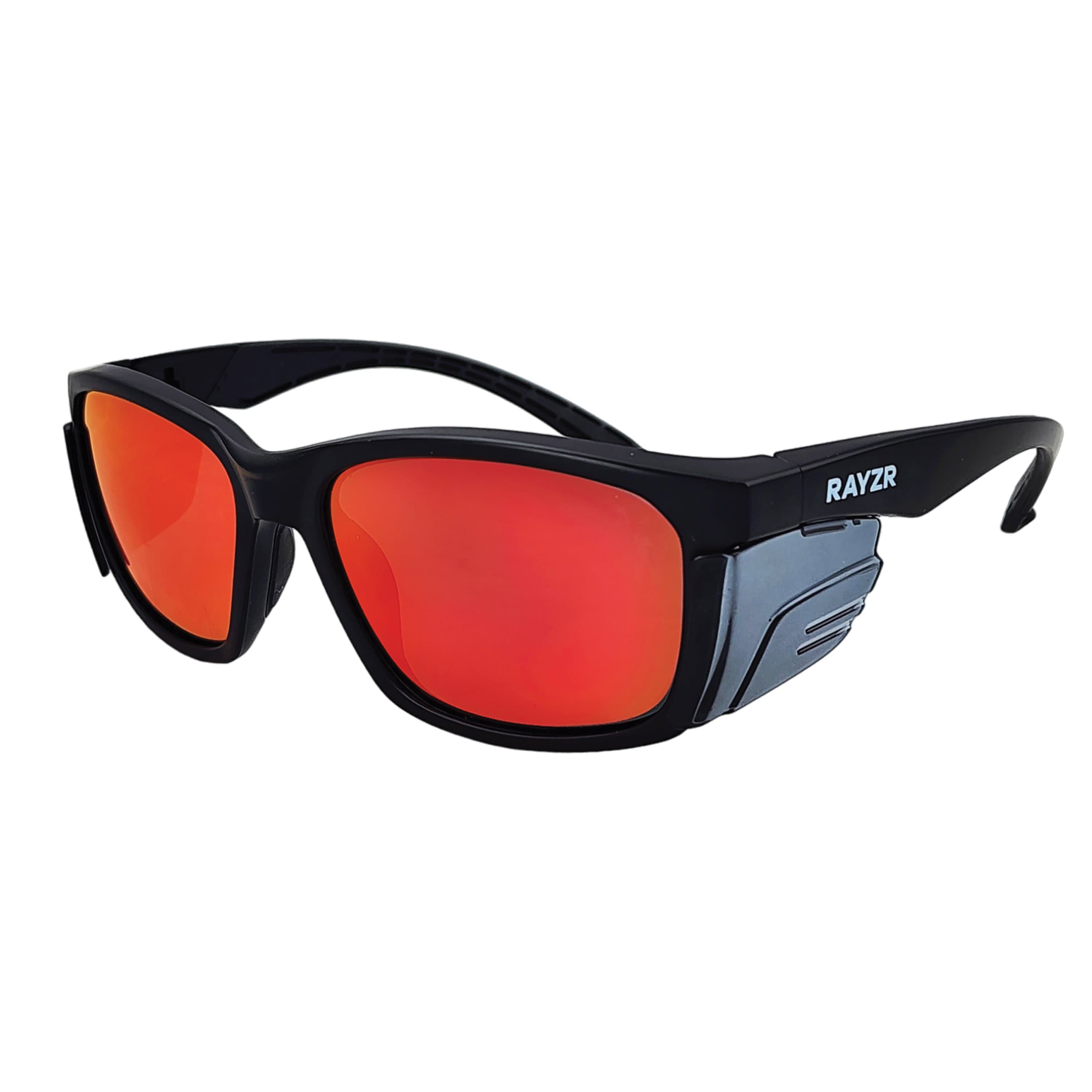 Maxisafe Rayzr Safety Glasses (Matte Black Frame)_2