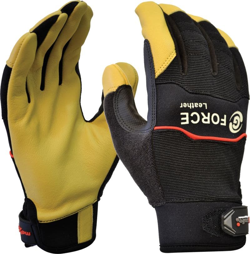 Maxisafe G-Force Mechanics Glove With Leather Palm