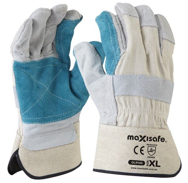 Maxisafe Heavy Duty Polisher Gloves - Reinforced Palm