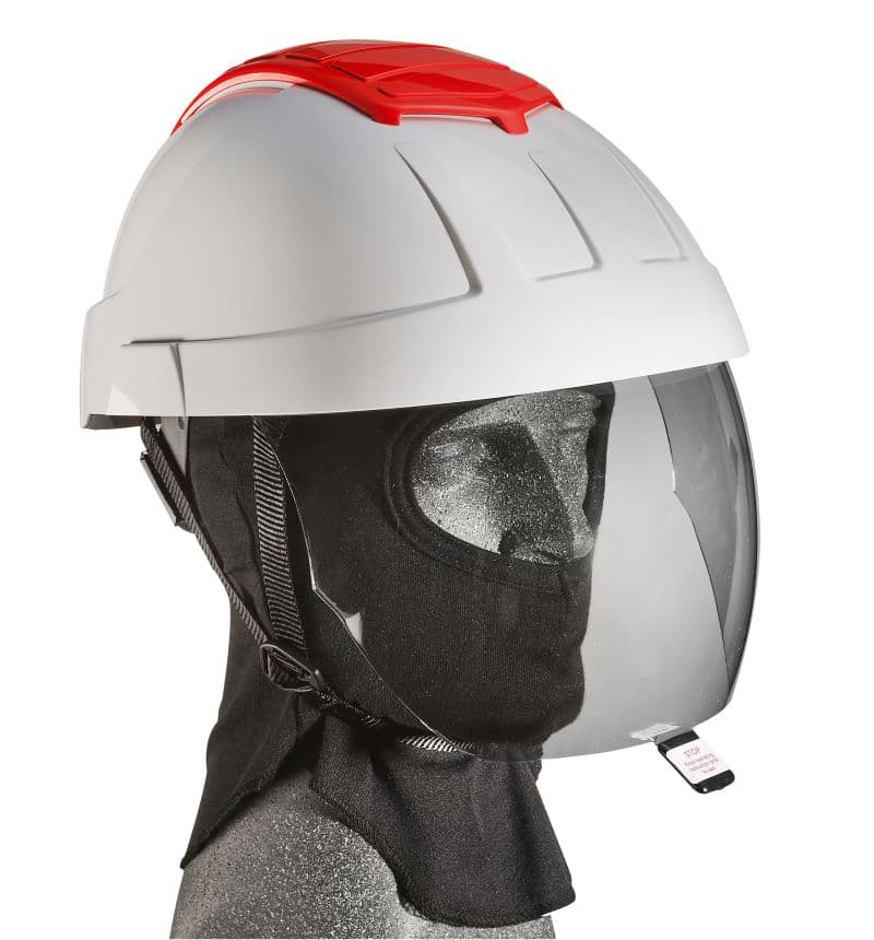 Maxisafe E-Man Helmet With Grey Ir Visor And Fr Balaclava