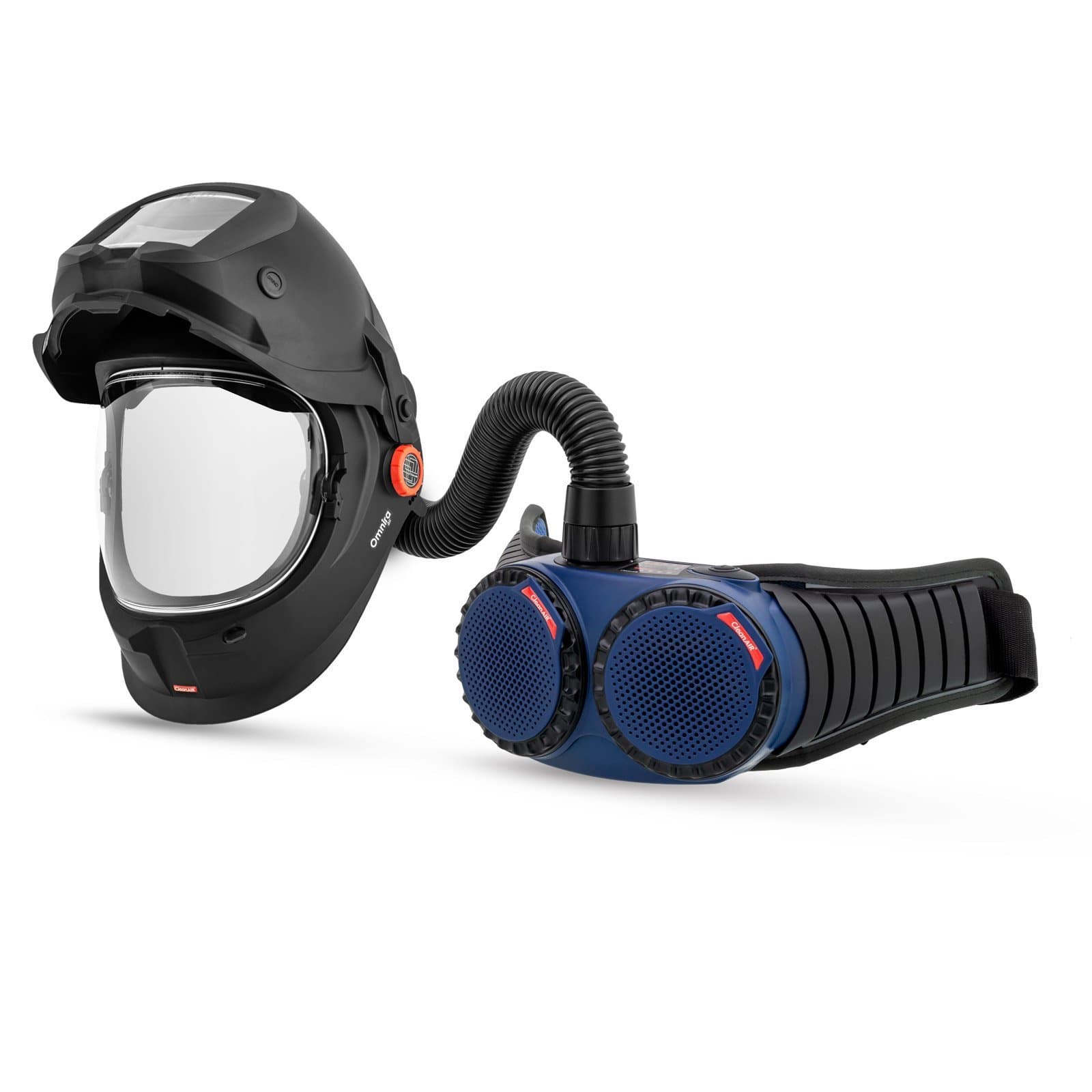 Maxisafe Ready 2 Weld Kit - Cleanair Aergo & Omnira Combi Welding Helmet In Premium Duffel Bag (Was Rwo1127-Ca)