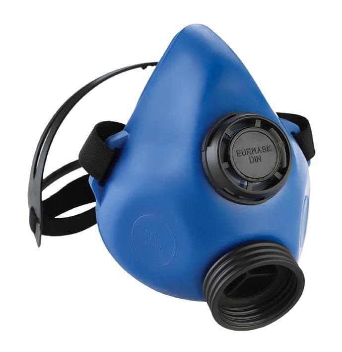 Maxisafe Ca-5 Half-Mask Tpe Respirator With Din Thread, Single Filter (Was Rca-5)