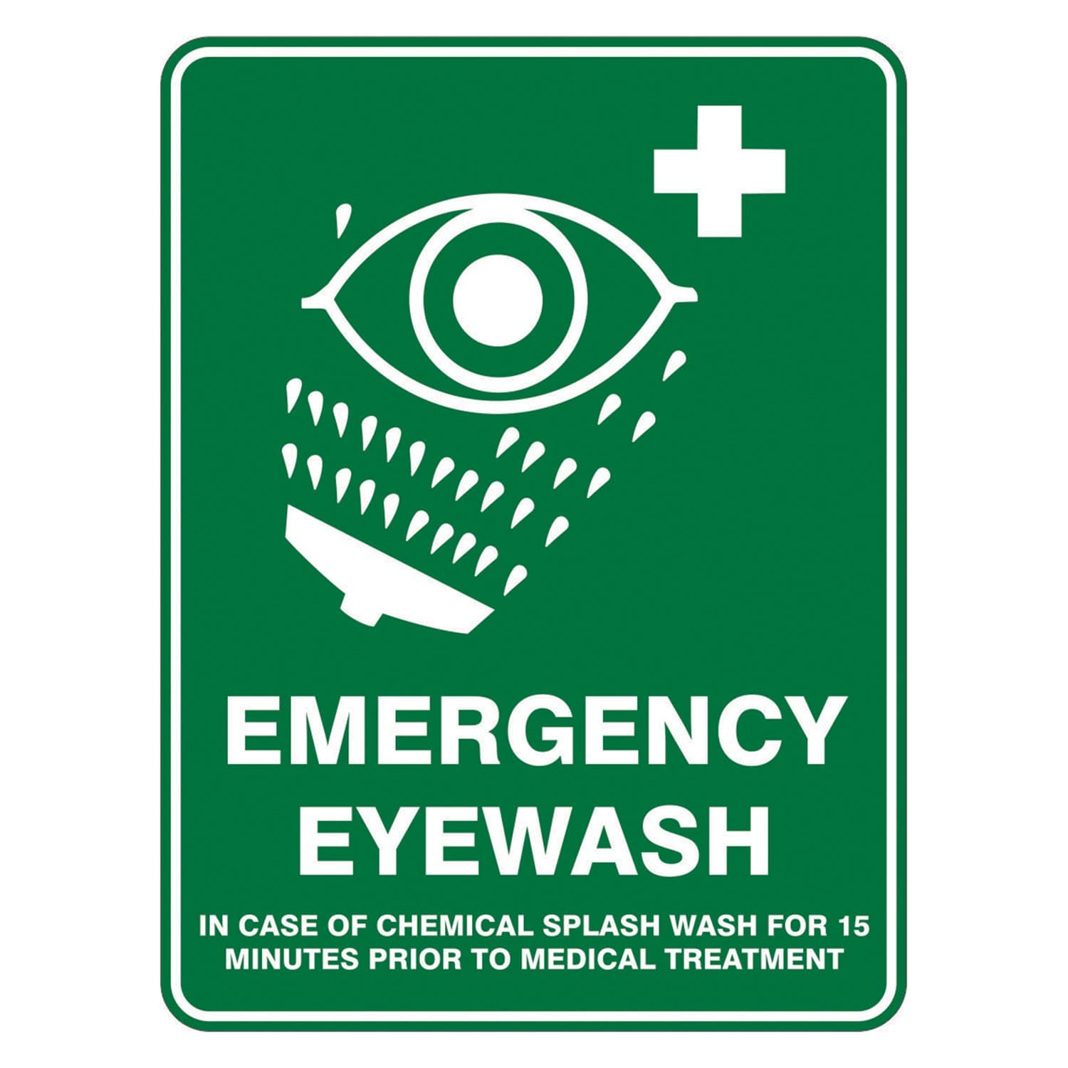 Pratt Safety Systems Emergency Eyewash Sign_1