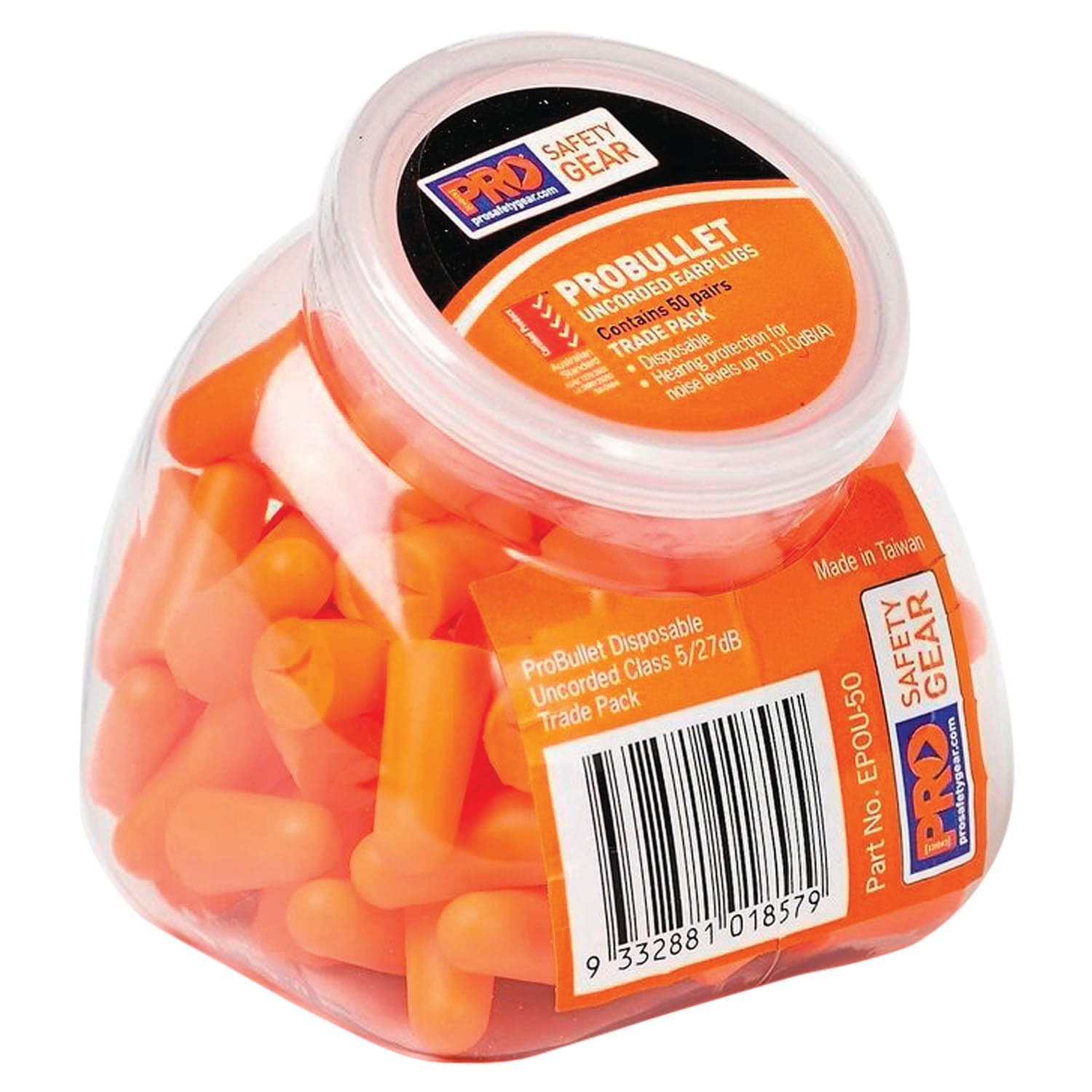 Pro Choice Probullet Disposable Uncorded Earplugs Uncorded_1