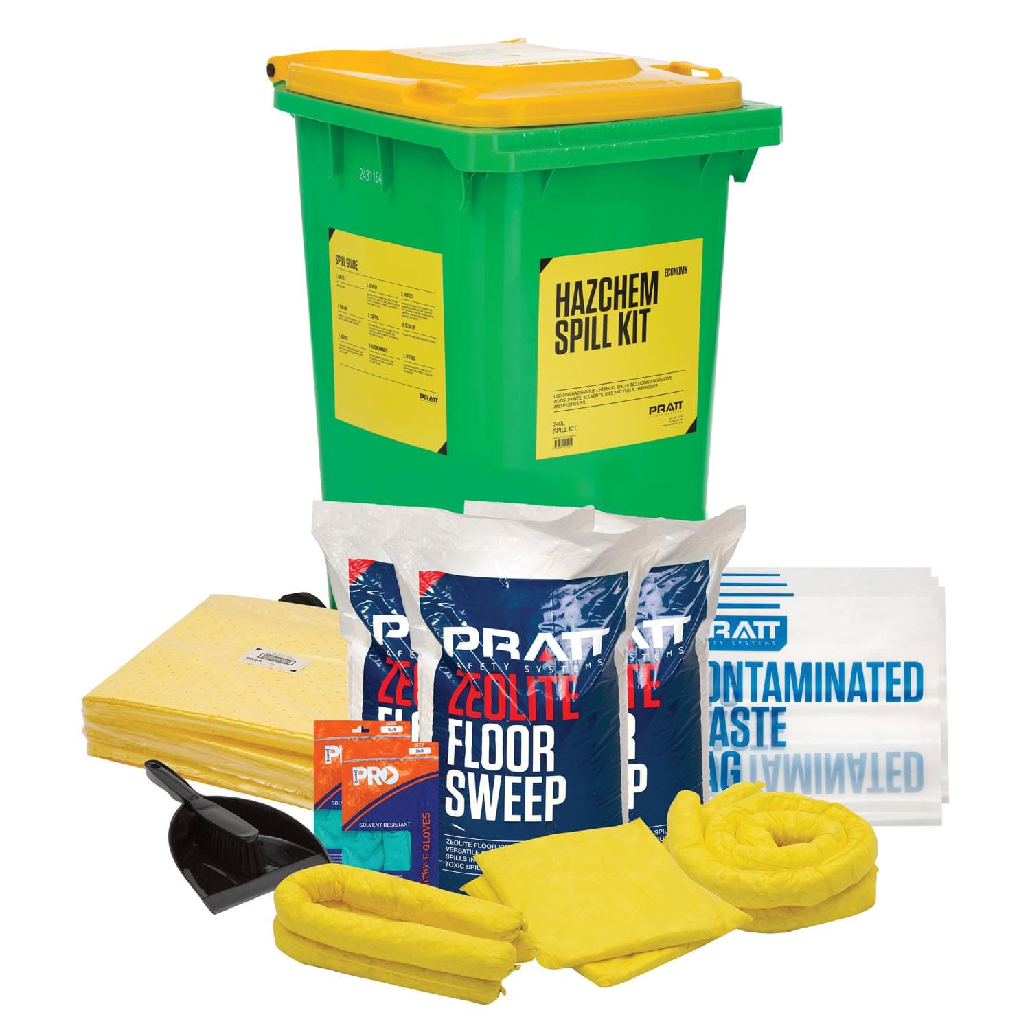 Pratt Safety Systems Economy Hazchem Spill Kit_4