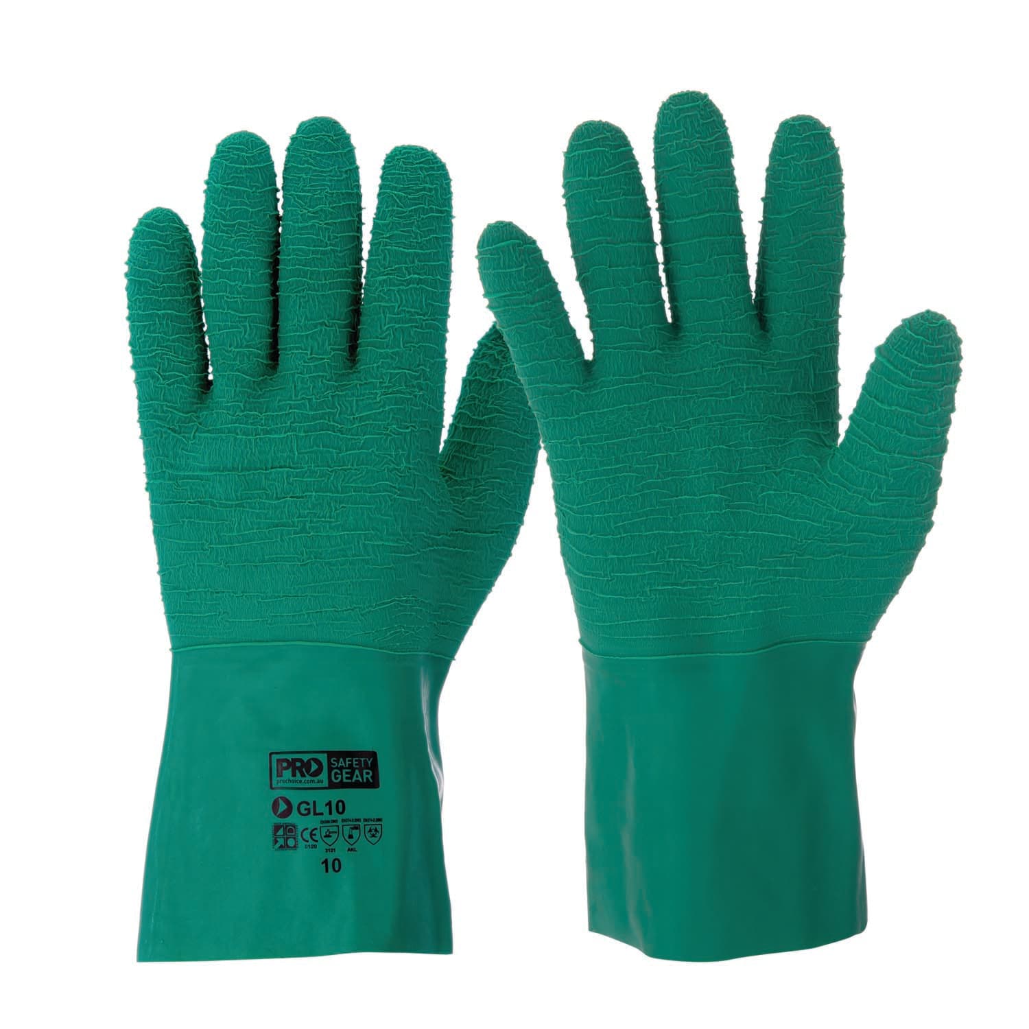 Pro Choice Green Gauntlet Gloves_2