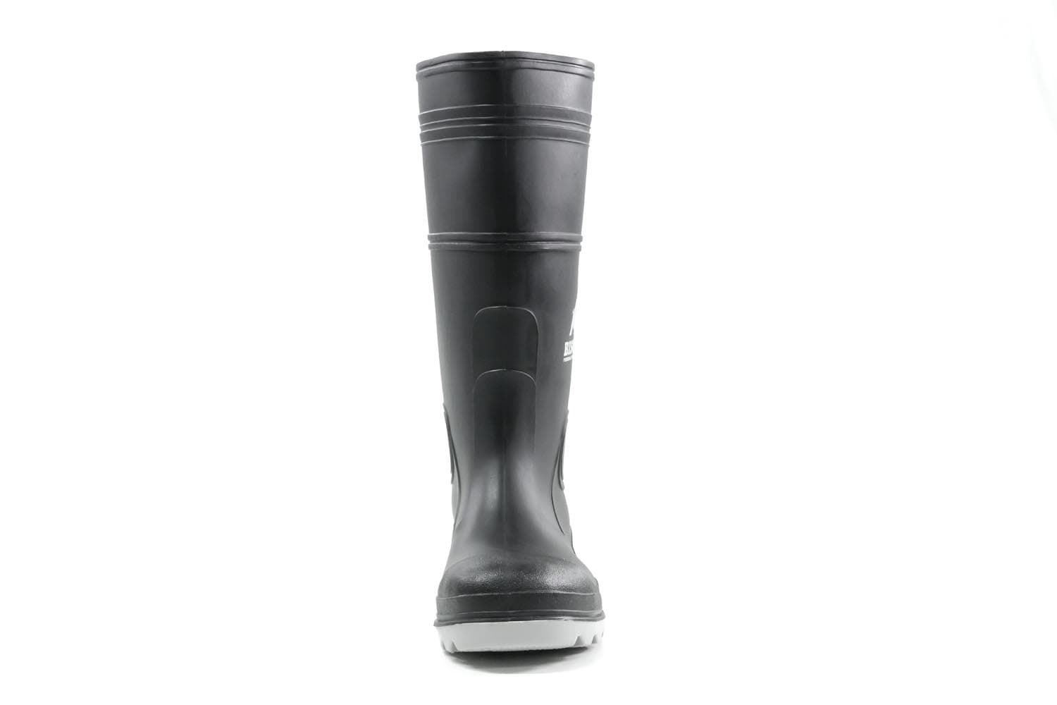 Bison Gumboot Inca Pvc Black Grey_4