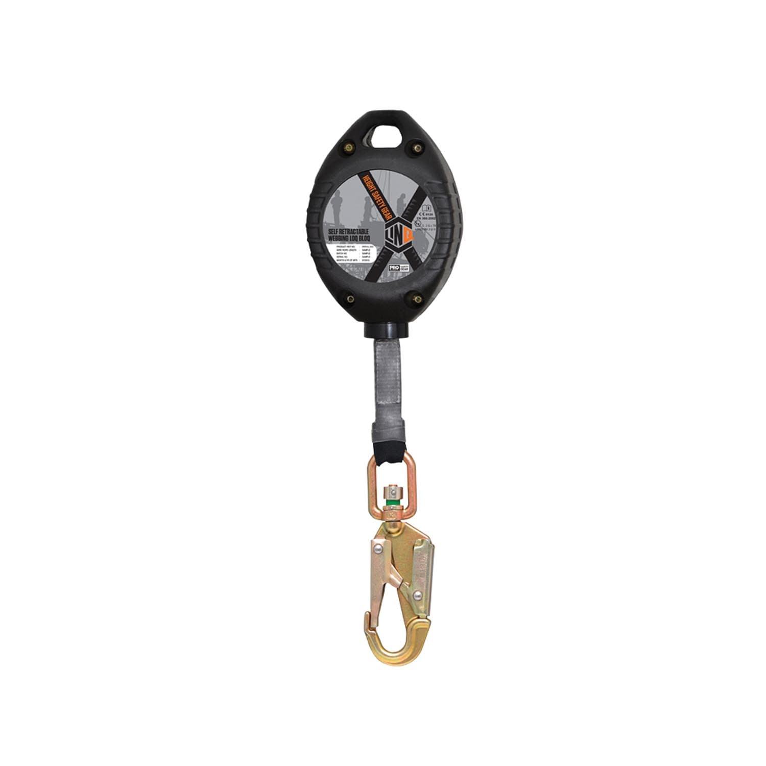 LINQ Self Retractable Loq-Bloq Webbing Lanyard_1