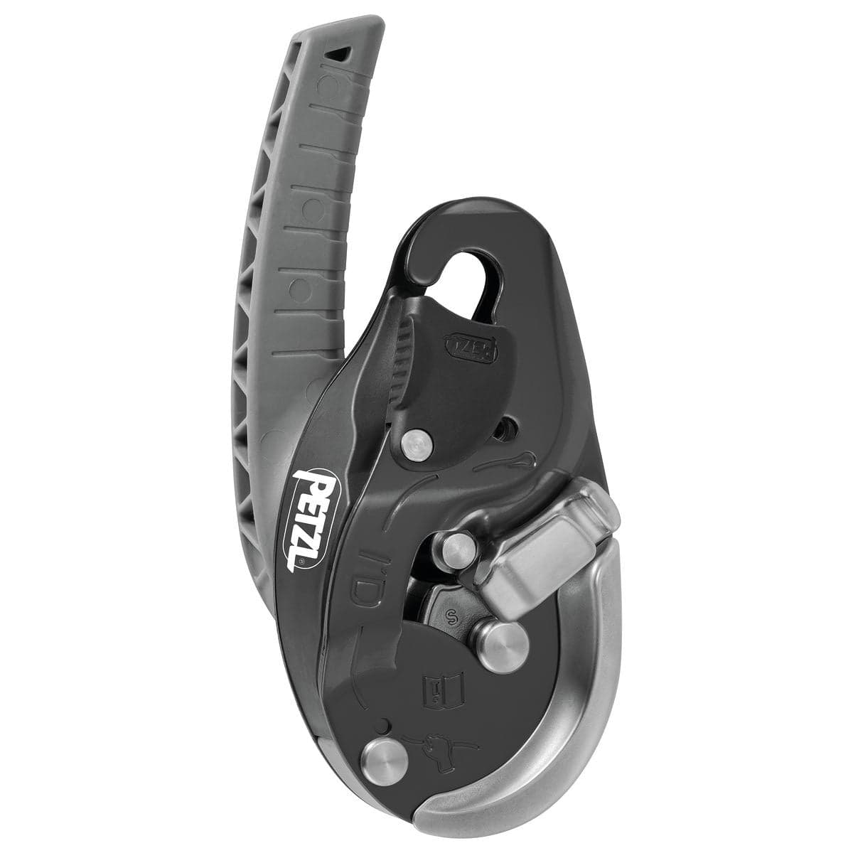 Petzl Industrial Descender I'D Evac Black (Grey Handle)