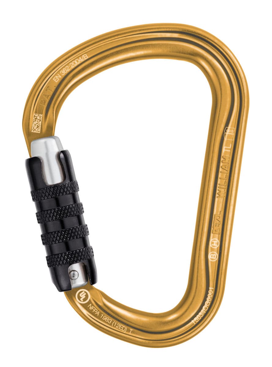 Petzl Petzl William Carabiner (Triact-Lock) - Gold