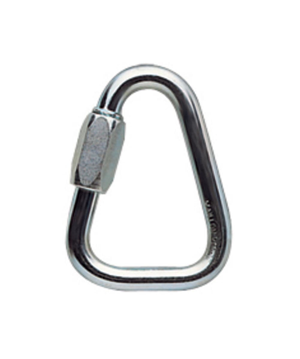 Petzl Delta 10Mm Steel Triangular Quicklink - Gray