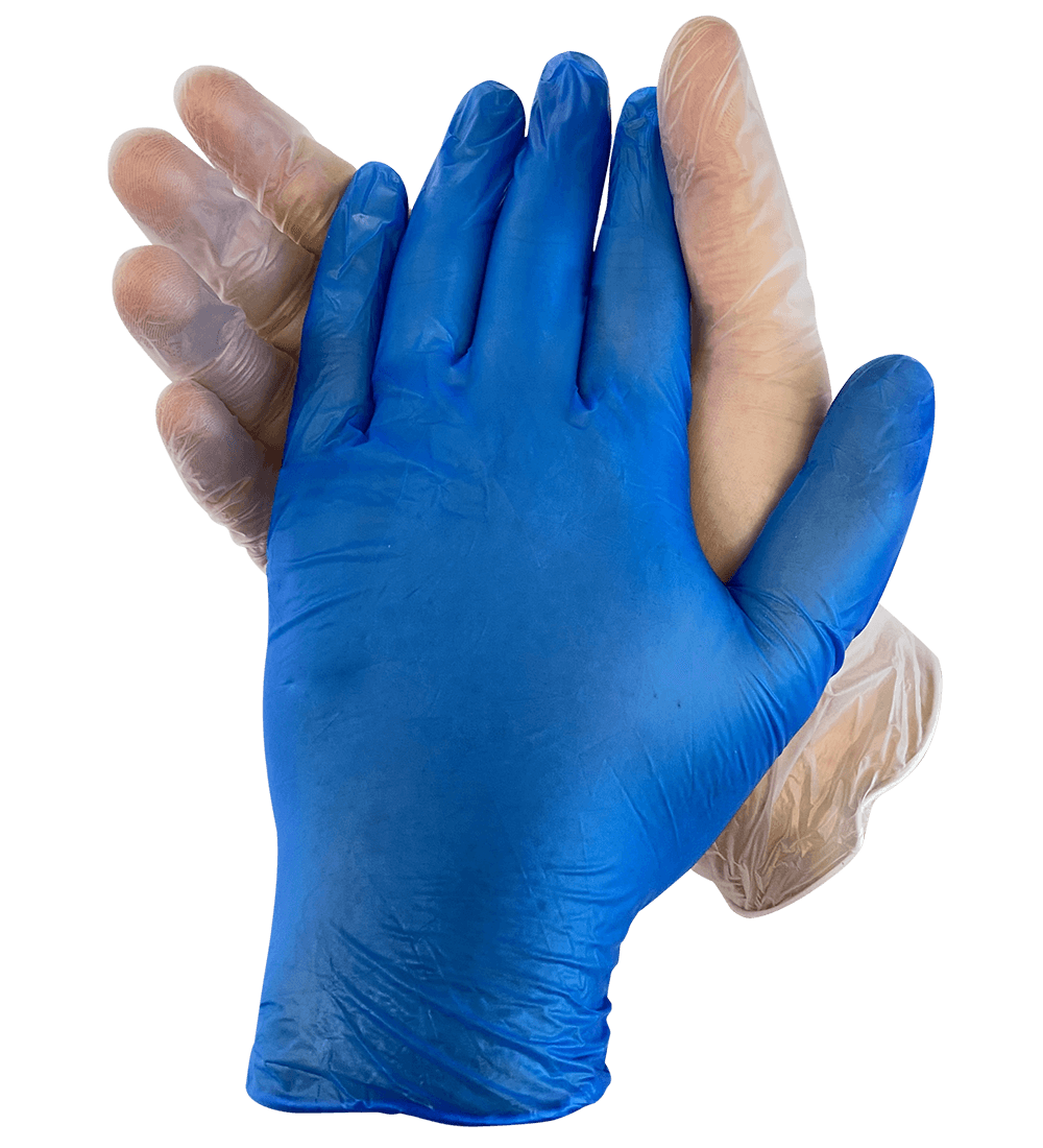 TGC Clear Premium Vinyl Gloves Powder-Free Disposable Gloves (Box of 100)_2