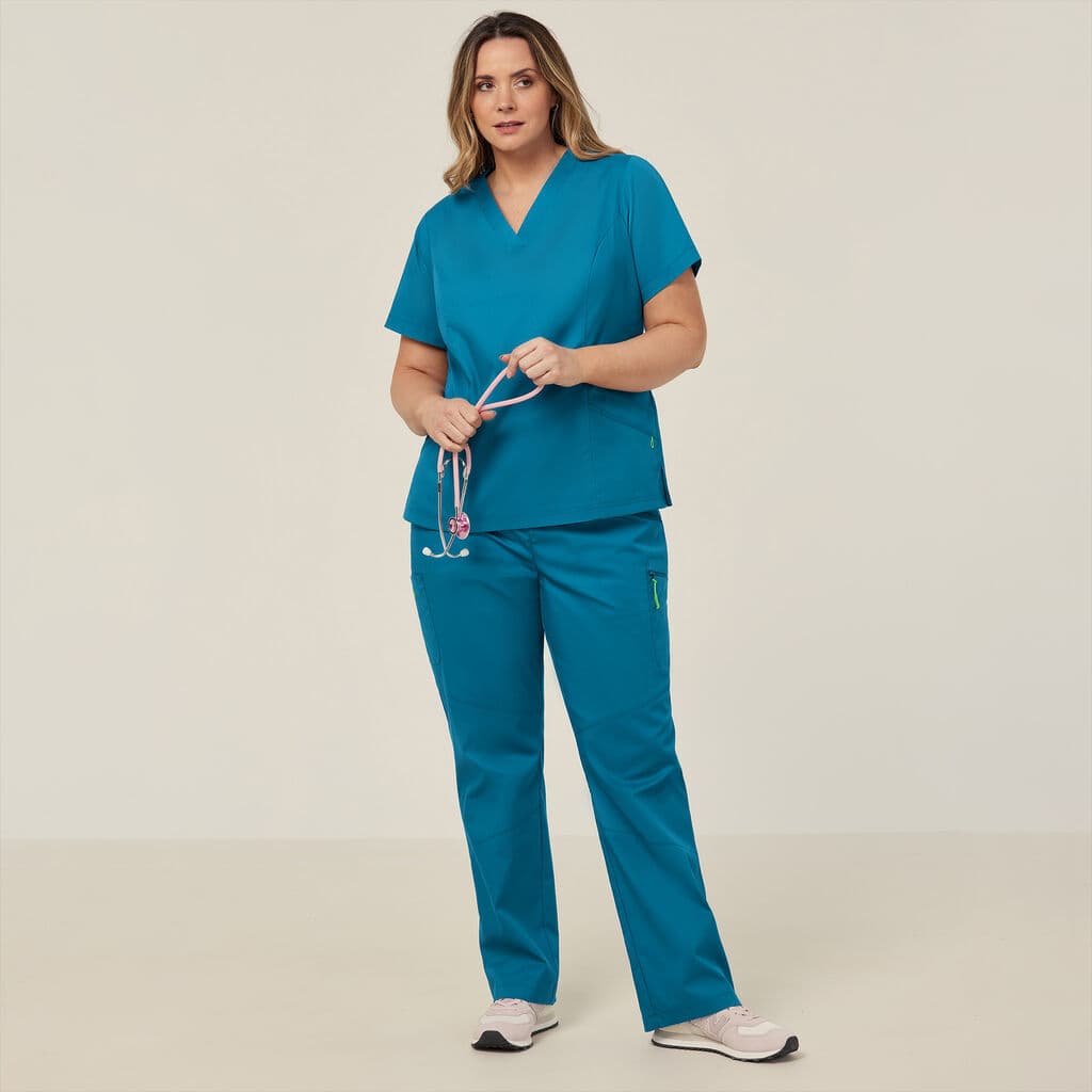 NNT Next-Gen Active Curie Scrub Pant CAT3VE (Teal)_3