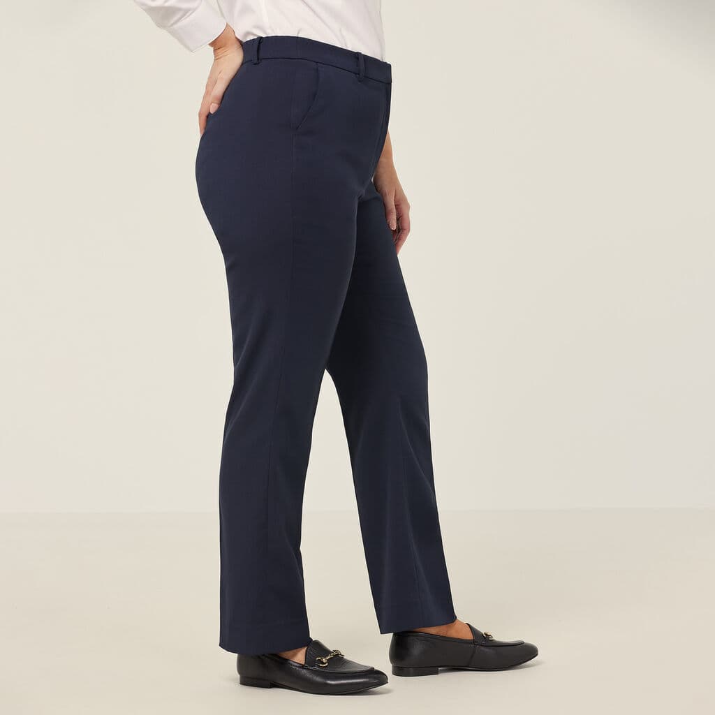 NNT Crepe Stretch Straight-Leg Pant CAT3YD (Navy)_1