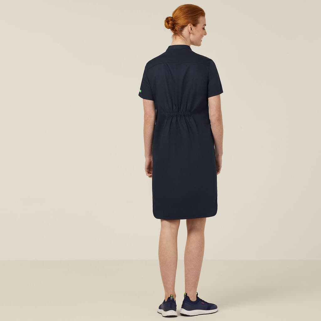 NNT Next-Gen Antibacterial Active Anderson Scrub Dress CAT697 (Midnight)_2