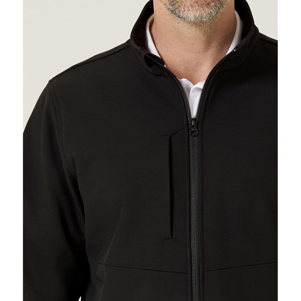 NNT Bonded Fleece Zip Jacket CATBDA (Black)_4