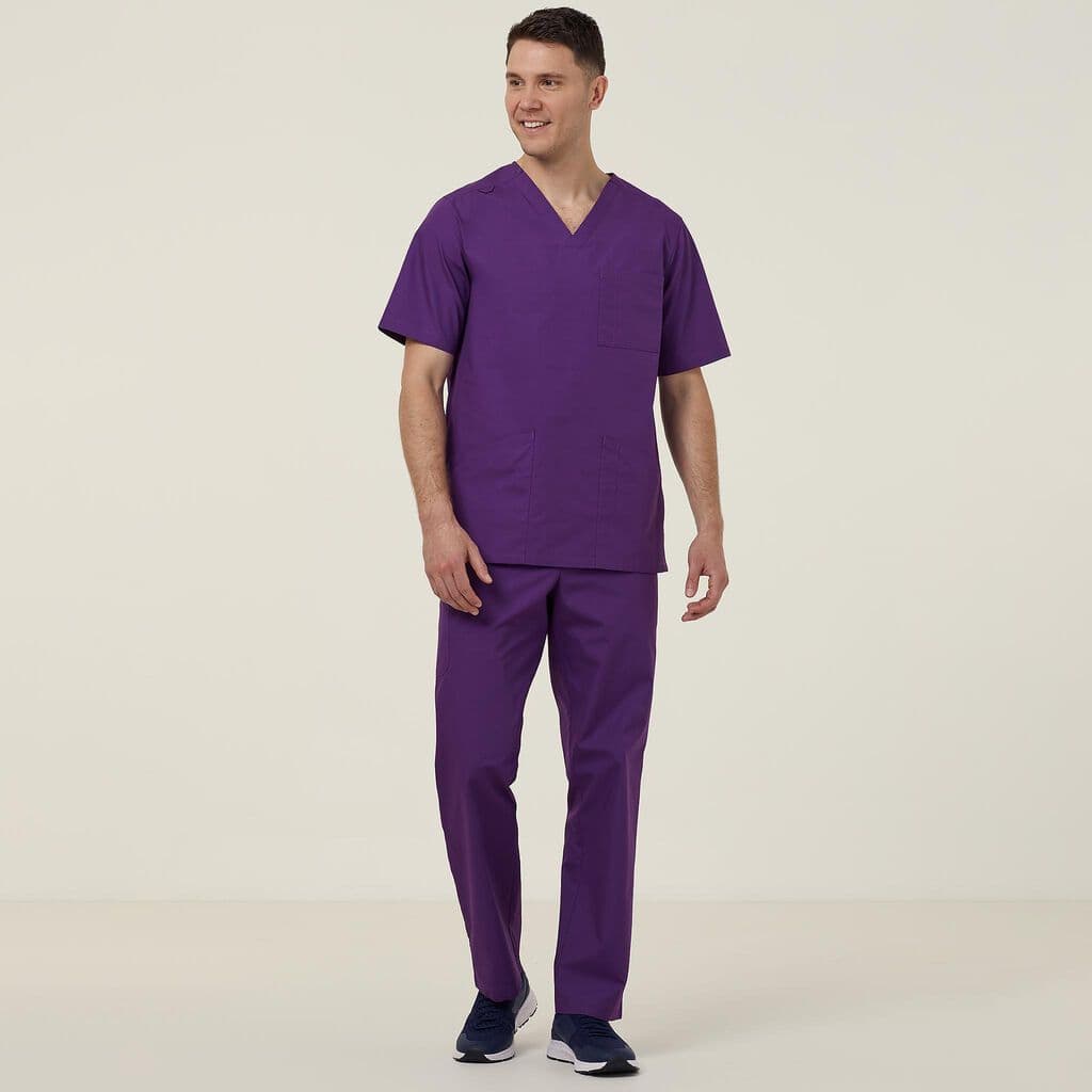 NNT Swan Scrub Pant CATQ4B (Purple)_3