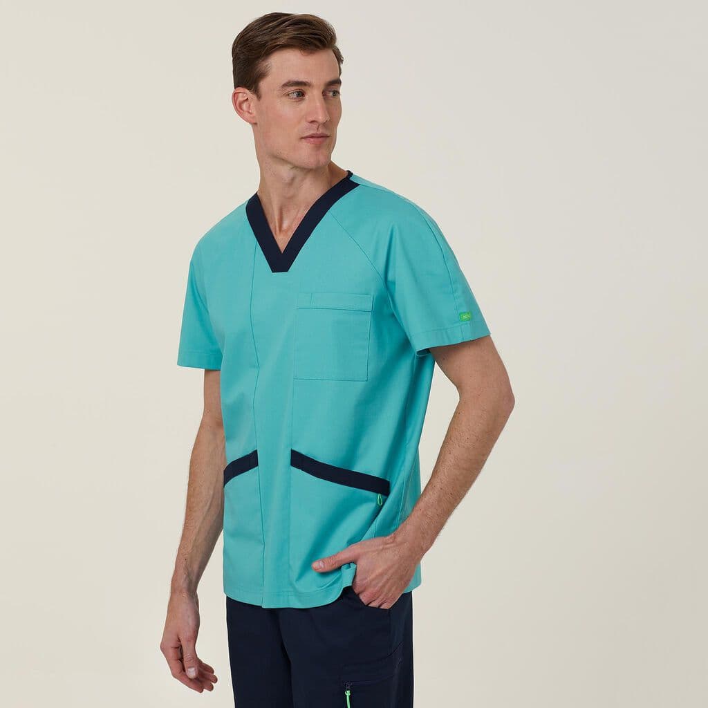 NNT Koller Scrub Top CATRFU (Mint)