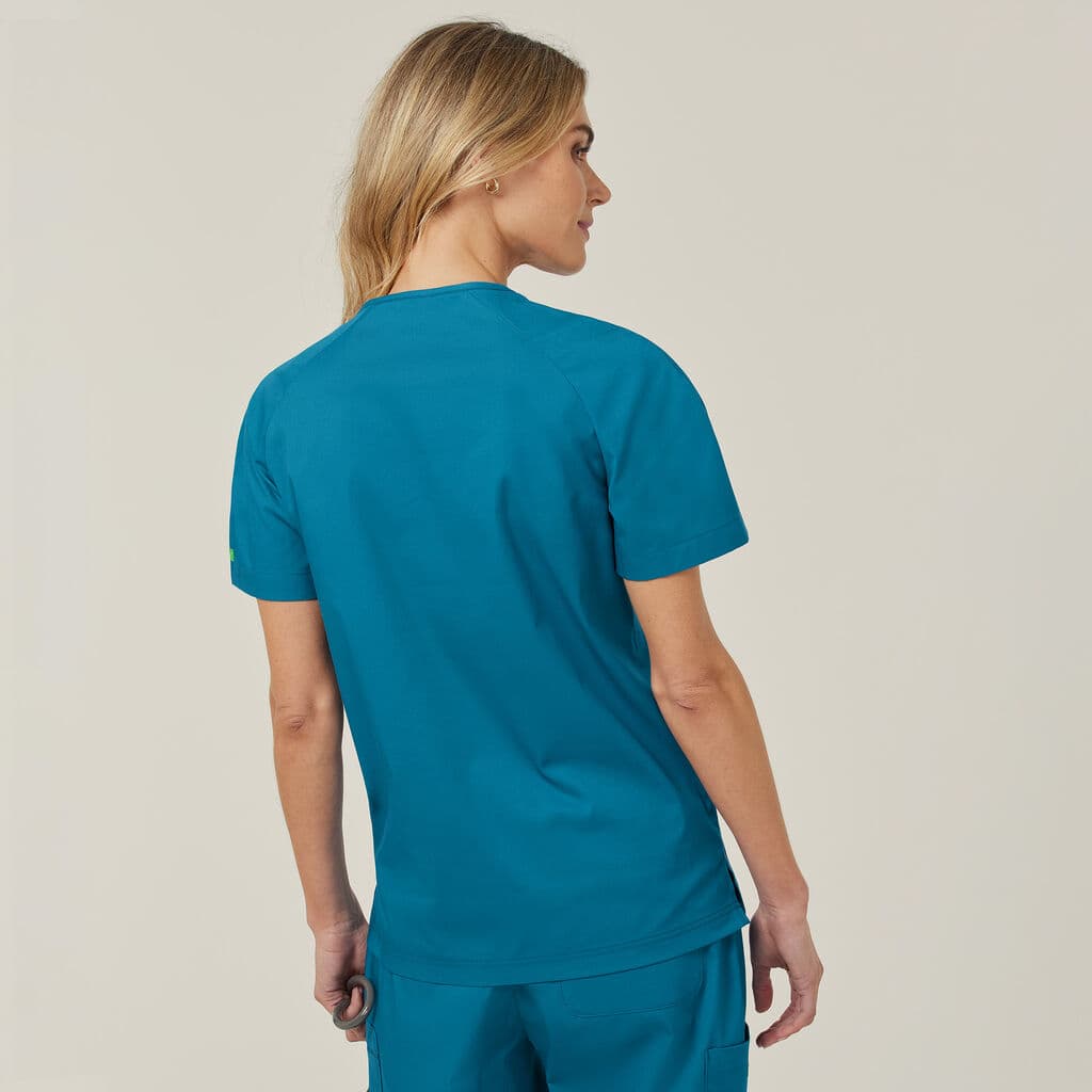 NNT Carl Scrub Top CATRFV (Teal)_3