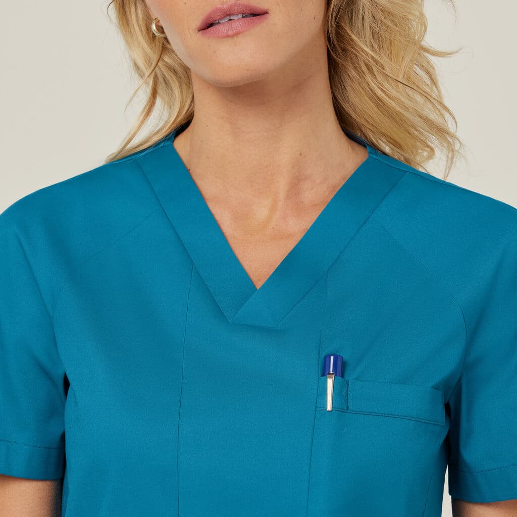 NNT Carl Scrub Top CATRFV (Teal)_6