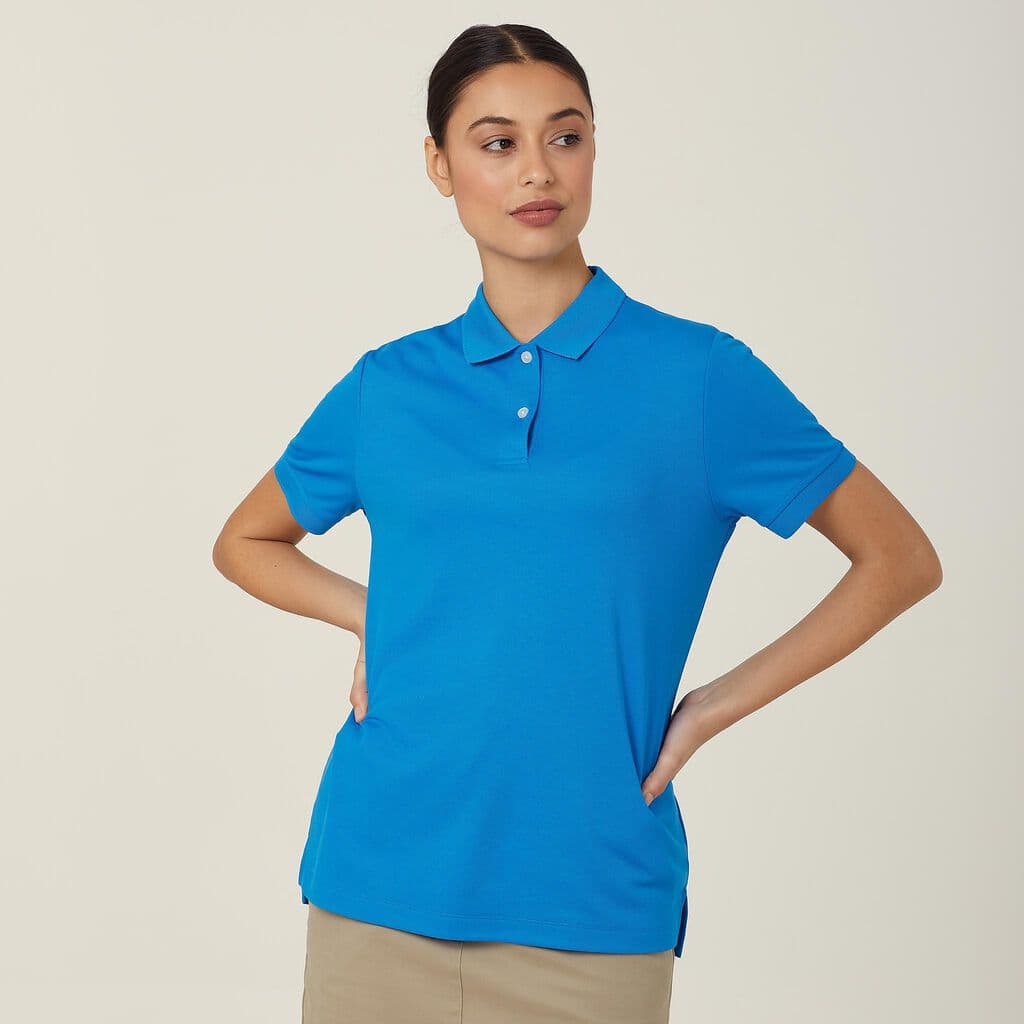 NNT Short Sleeve Polo CATU58 (Cyan)