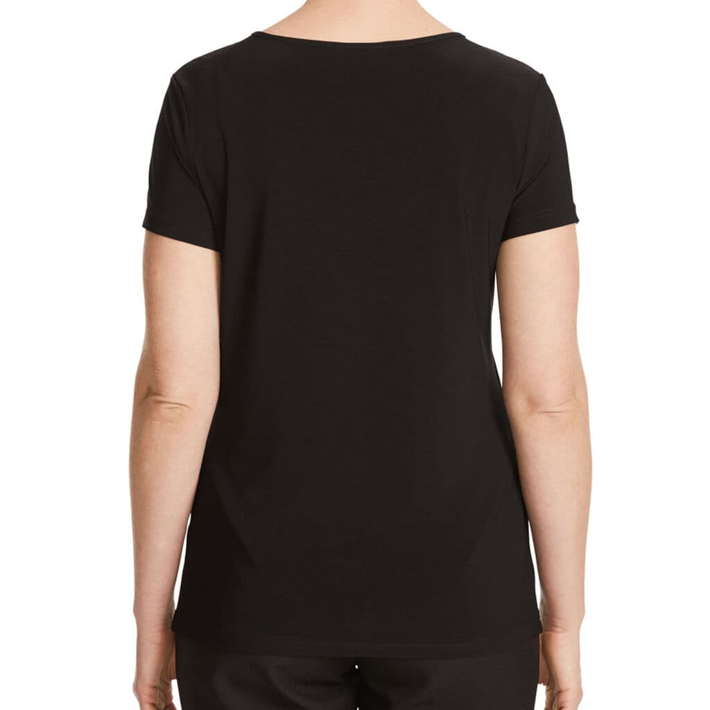 NNT Short Sleeve Round Neck T-Top CATU64 (Black)_2