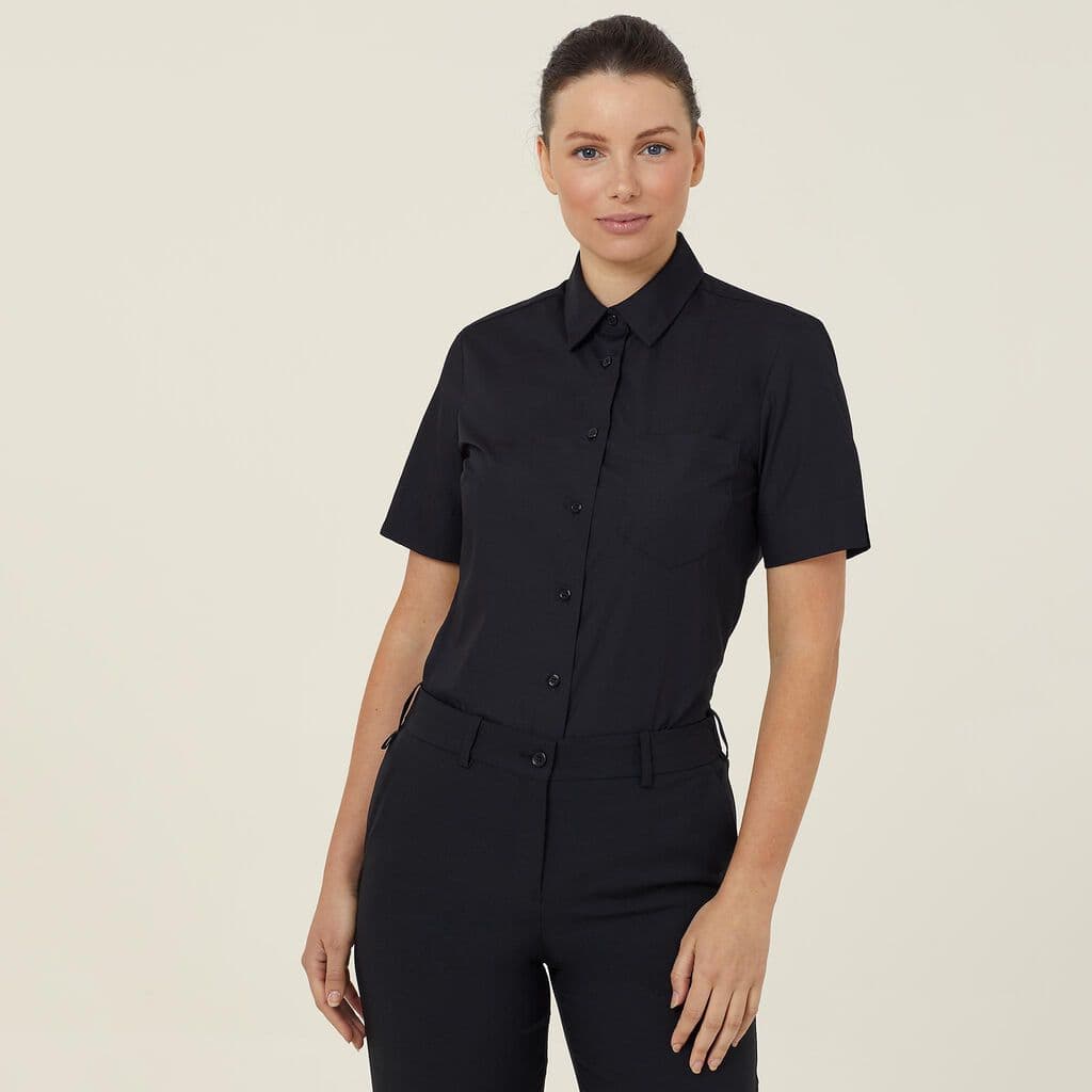 NNT Short Sleeve Shirt CATU8H (Black)