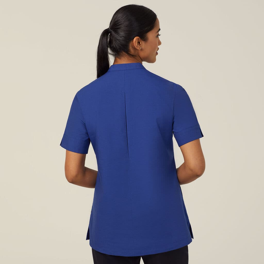 NNT Textured Short Sleeve Tunic CATUGA (Cobalt)_2