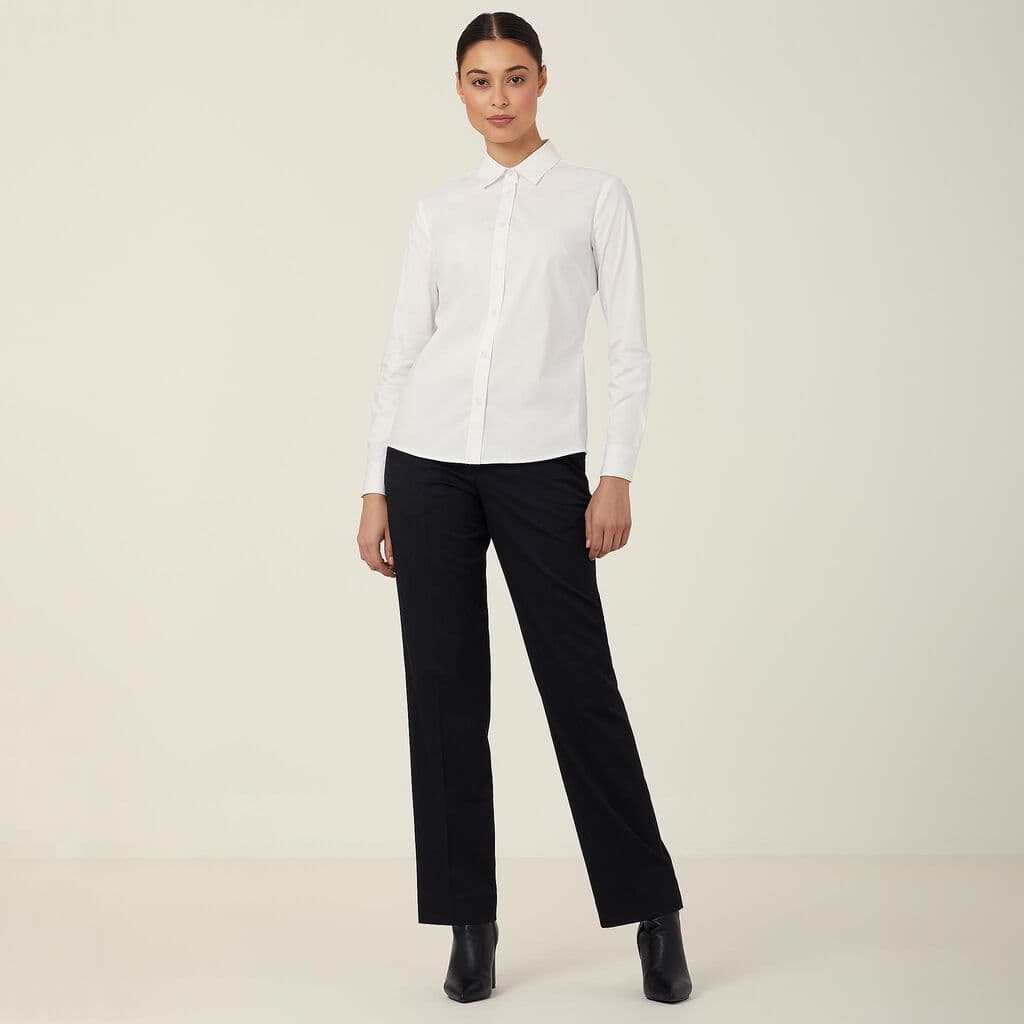 NNT Avignon Long Sleeve Slim Shirt CATUKU (White)_1