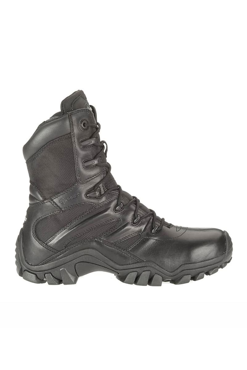 Bates Delta 8 Womens Side Zip Boot (Black)