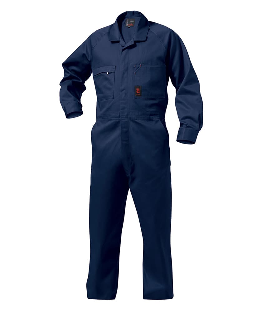 KingGee Mens Combination Drill Overall (Navy)