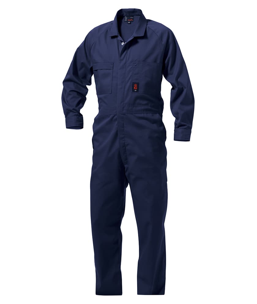 KingGee Mens Polycotton Overall (Navy)