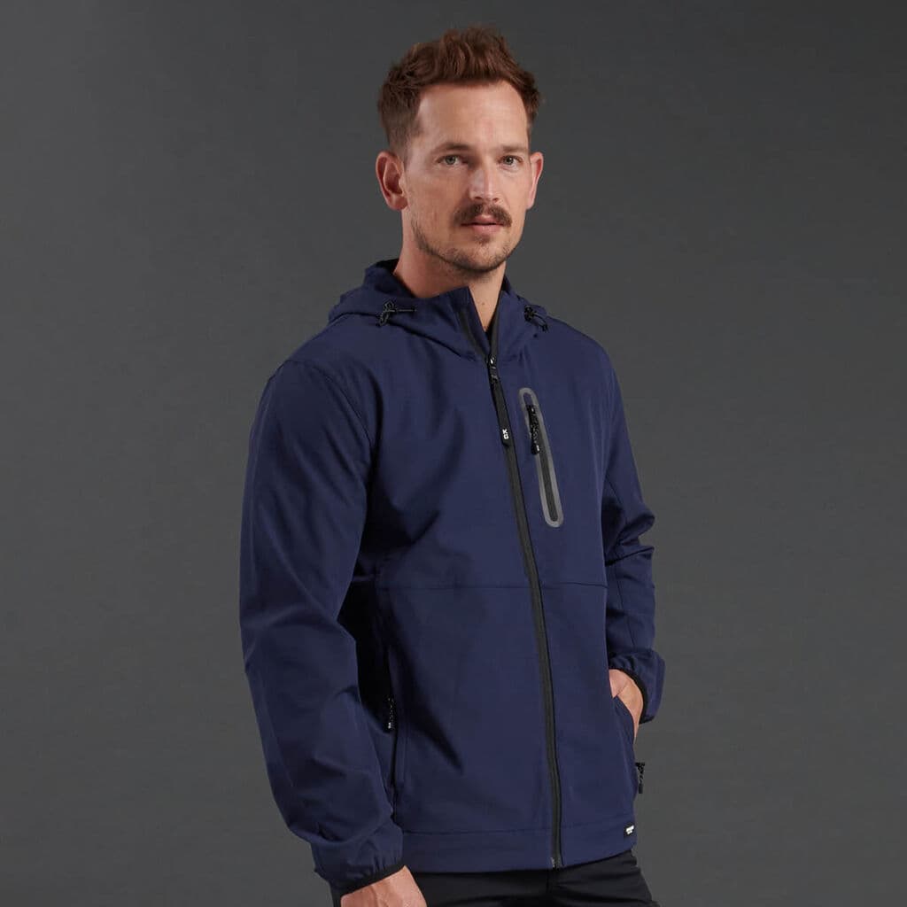 KingGee Mens Trademark Repel Jacket (Navy)_3