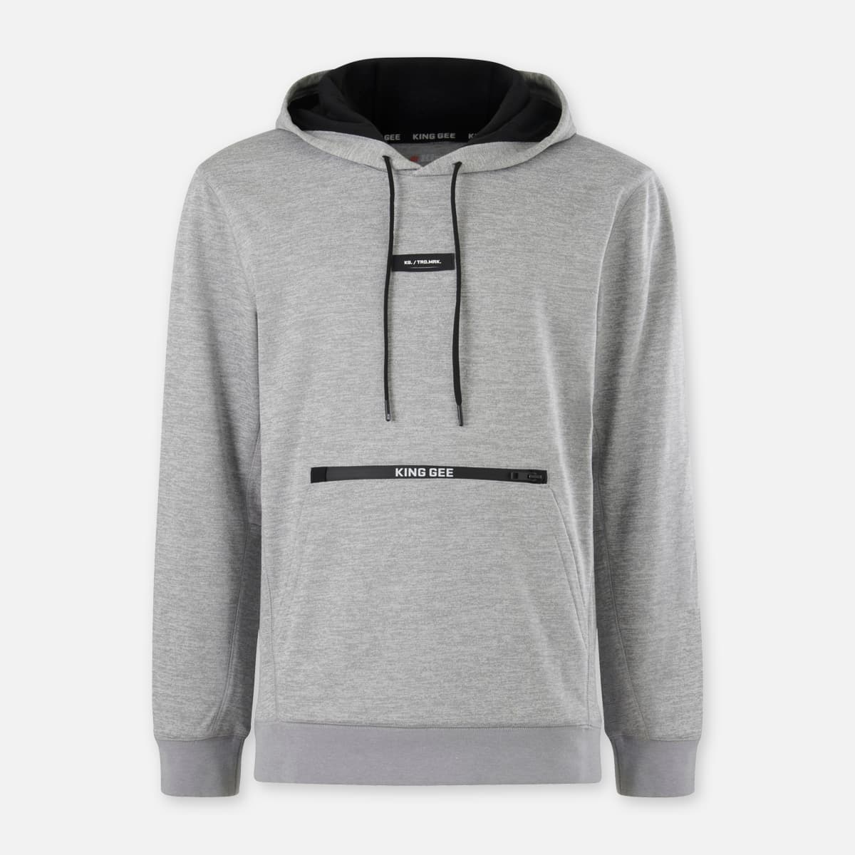 KingGee Trademark Tech Hoodie (Grey Marle)