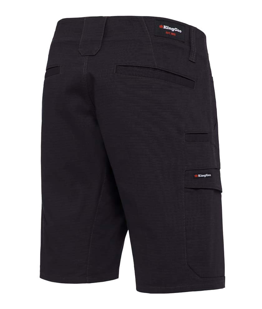 KingGee Mens Workcool Pro Shorts (Black)_1